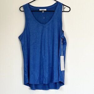 NWT Another Love Royal Blue Ellis V-Neck Tank - Size: Medium